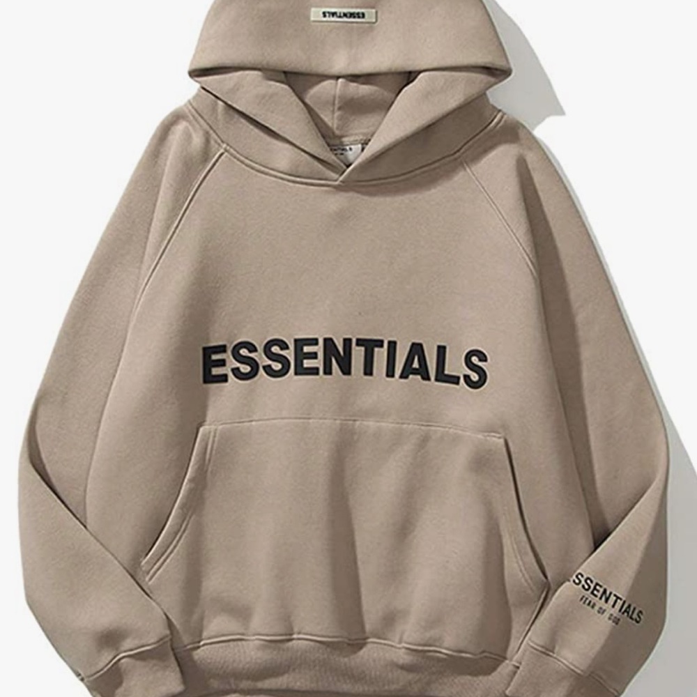 Fear of God Essentials Hoodie Khaki
